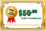 Game Toppers Gift Card