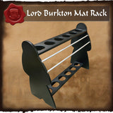 The Lord Burkton Meeple Mat Storage Rack