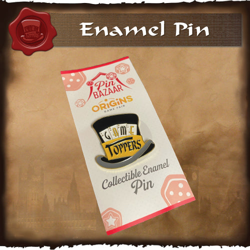 Game Topper Enamel Pins Game Toppers